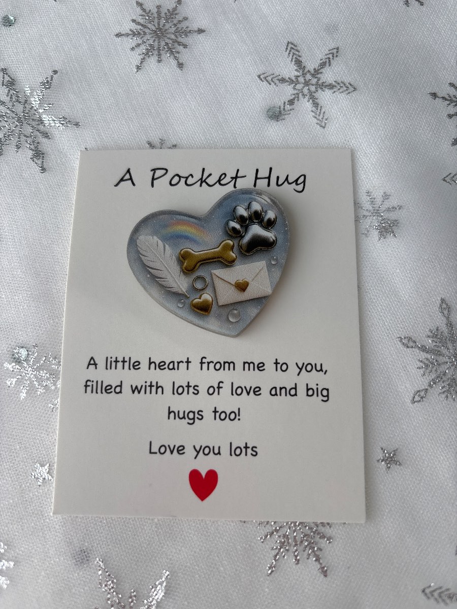 Angel 😇 dog pocket hug