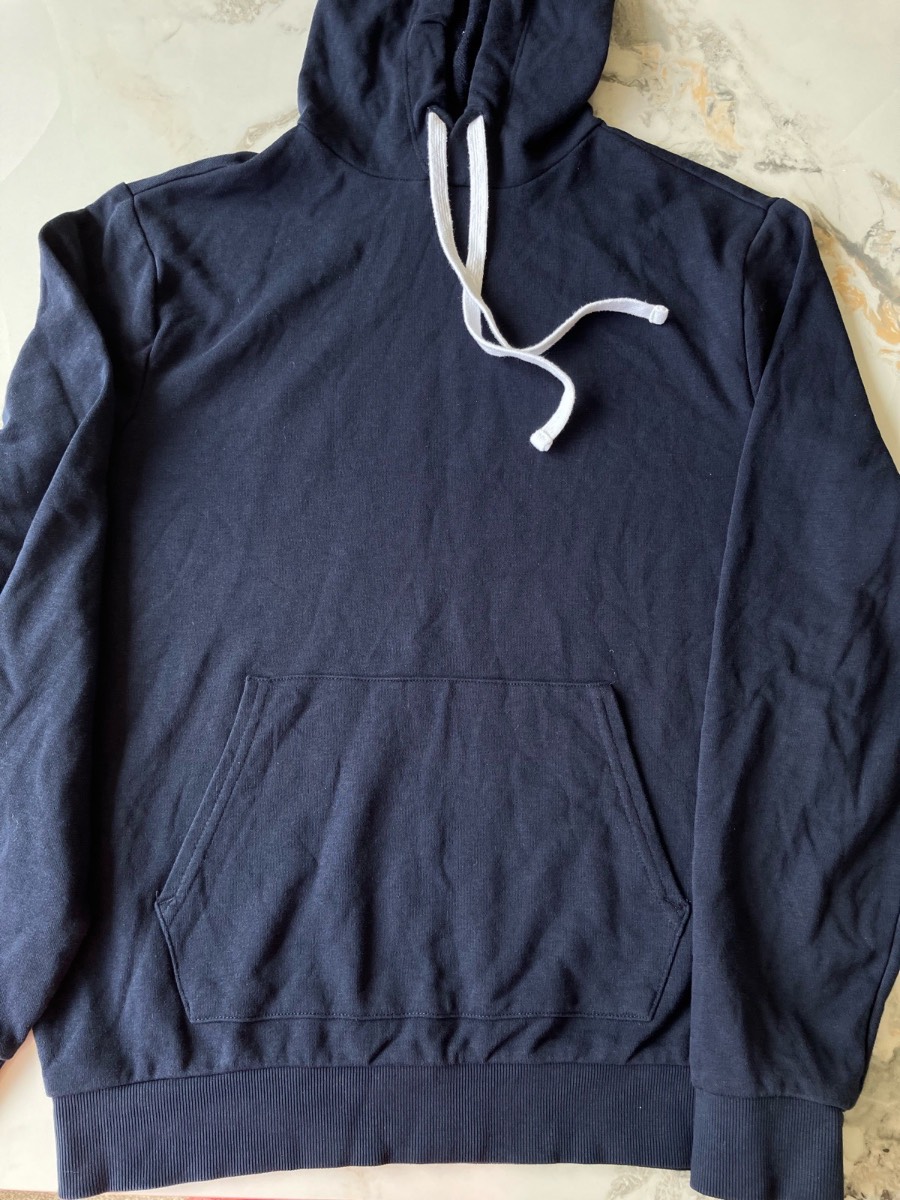 Men’s Newlook navy hoodie size Medium
