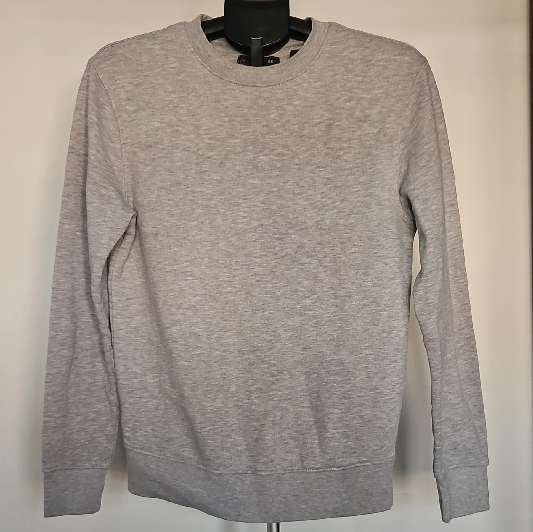 Men's Primark Grey Crew Neck Pullover Sweatshirt Jersey Long Sleeve XS