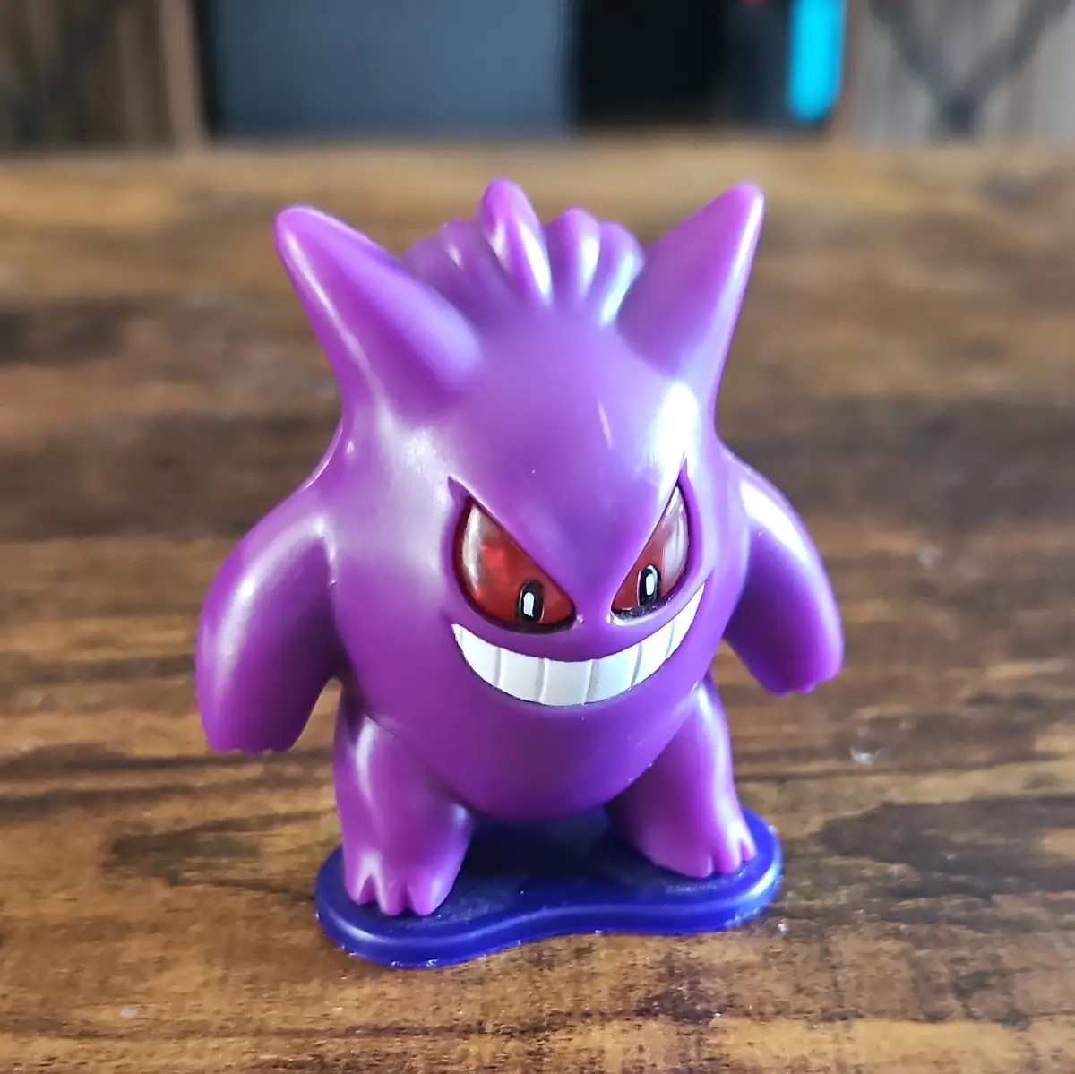 Burger King Pokémon Gengar Purple Plastic Figurine Figure 1999, Collectors Item.