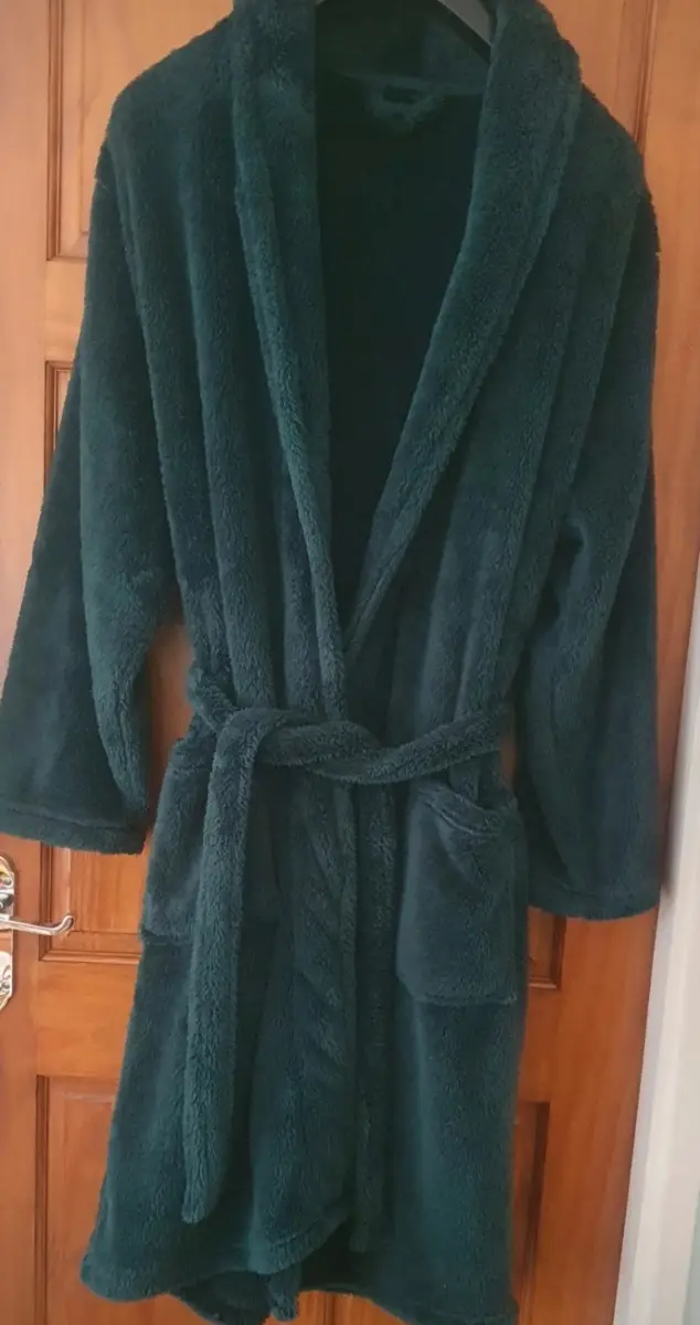 George at Asda Men's Dressing Gown – Medium – Dark Green