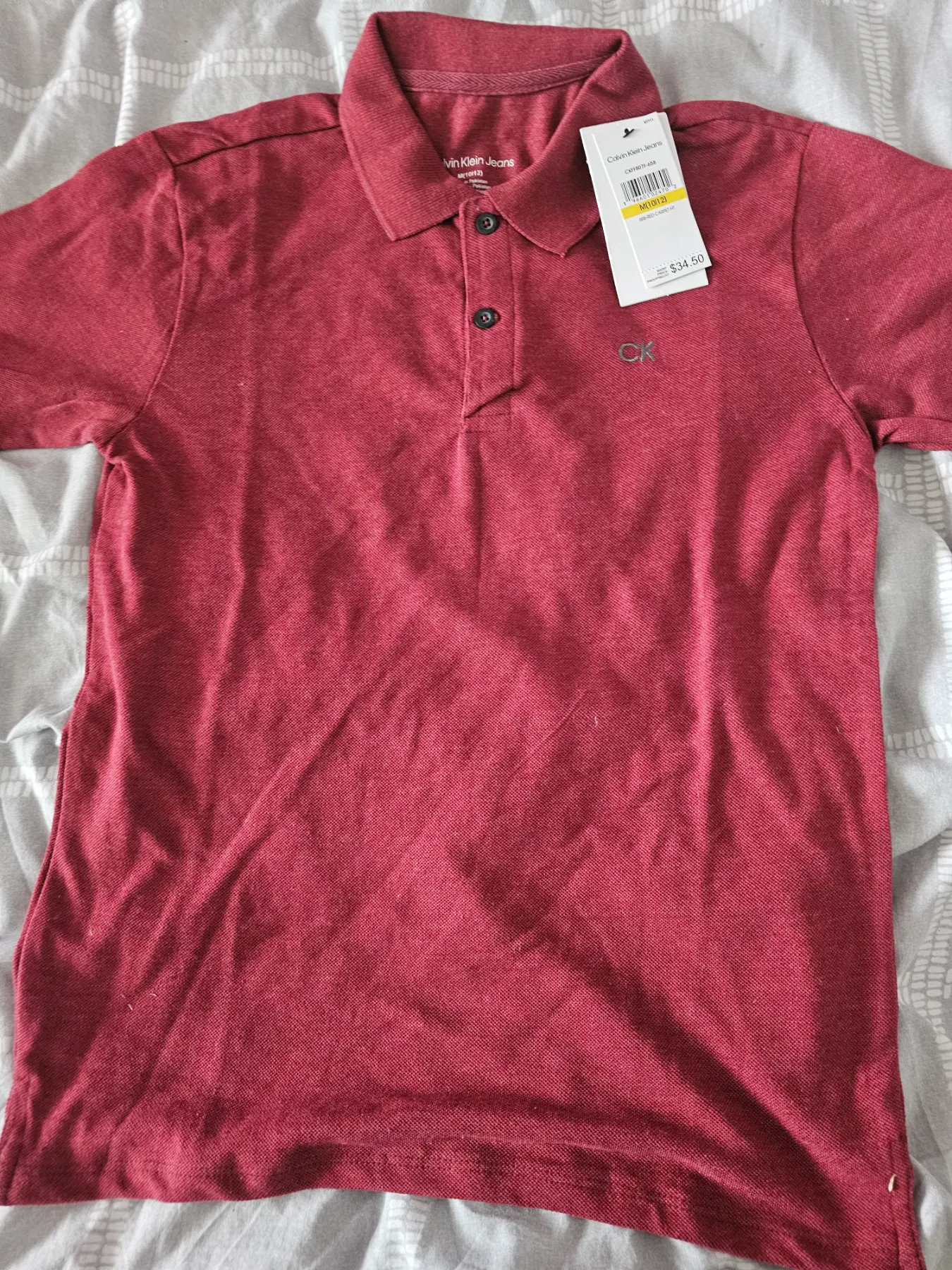 Men's Calvin klein shirt size M  brand new with a tag