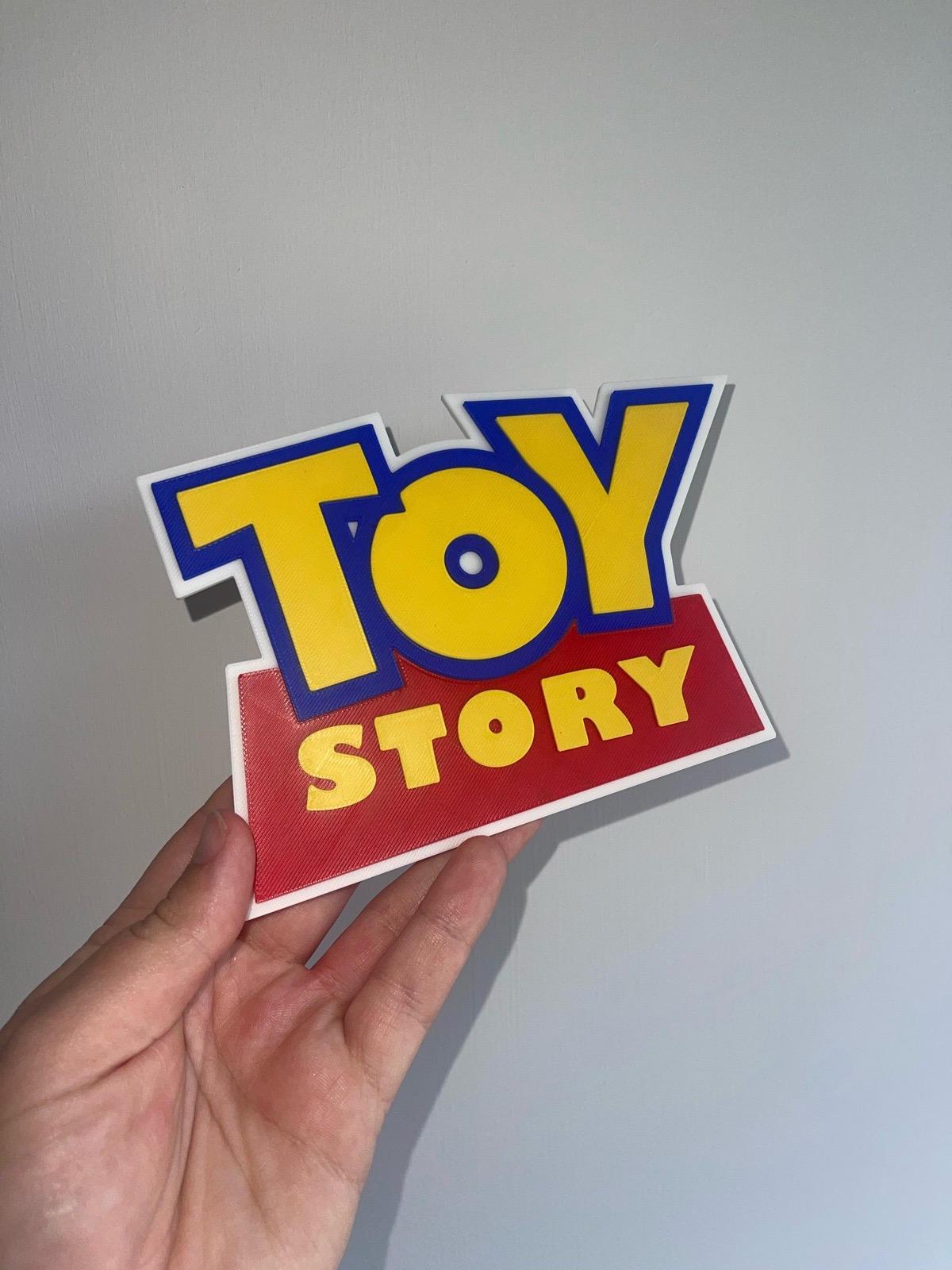 Toy Story logo Wall art sign