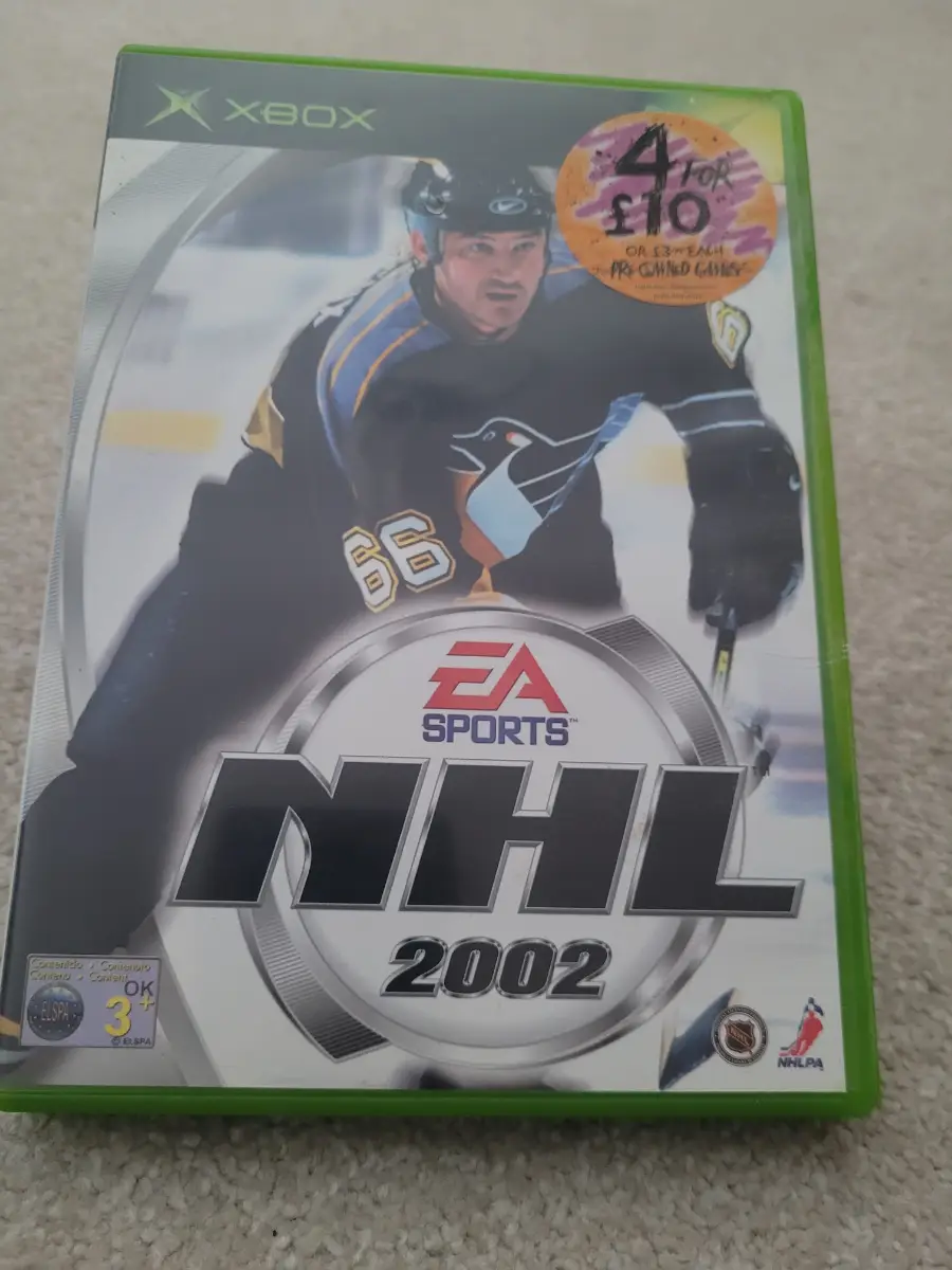 NHL 2002 XBOX Game