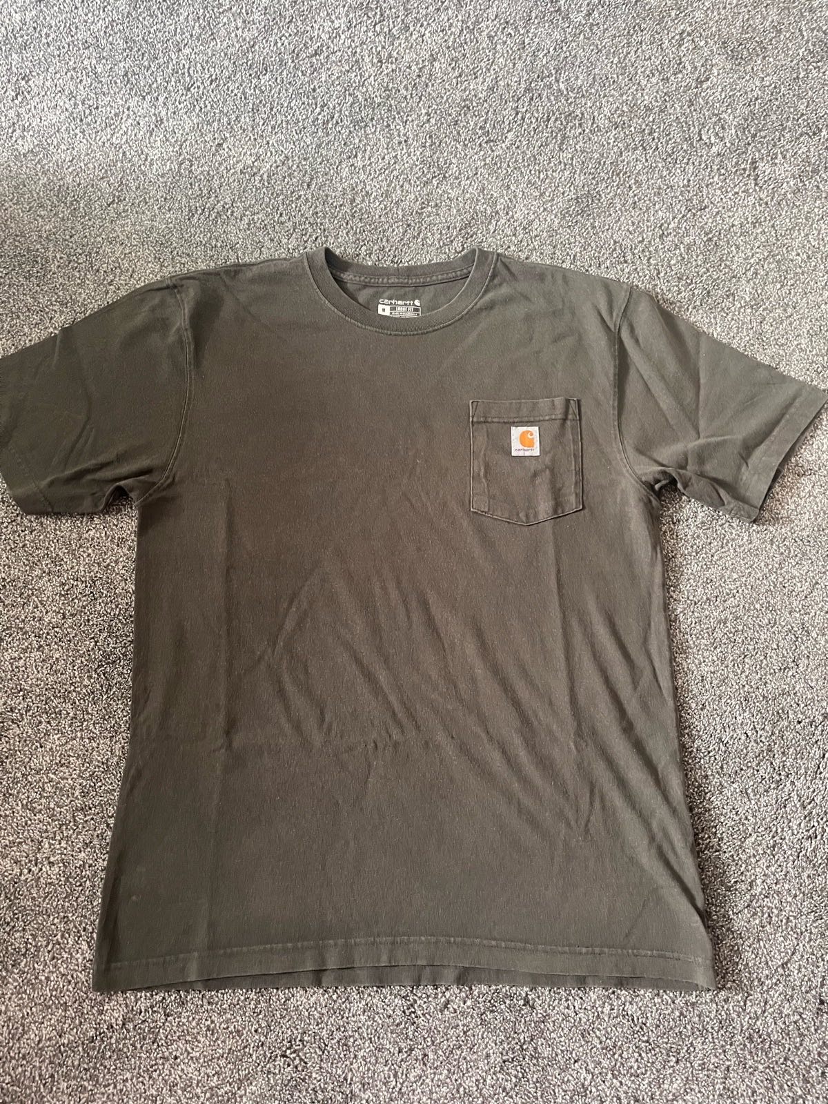 Carhartt Khaki Green Loose Fit T-Shirt