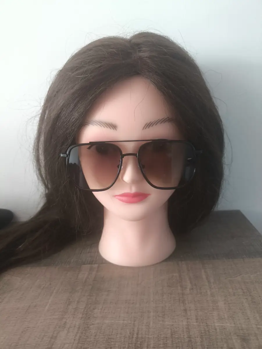 Modern Navigator Square Aviator Sunglasses