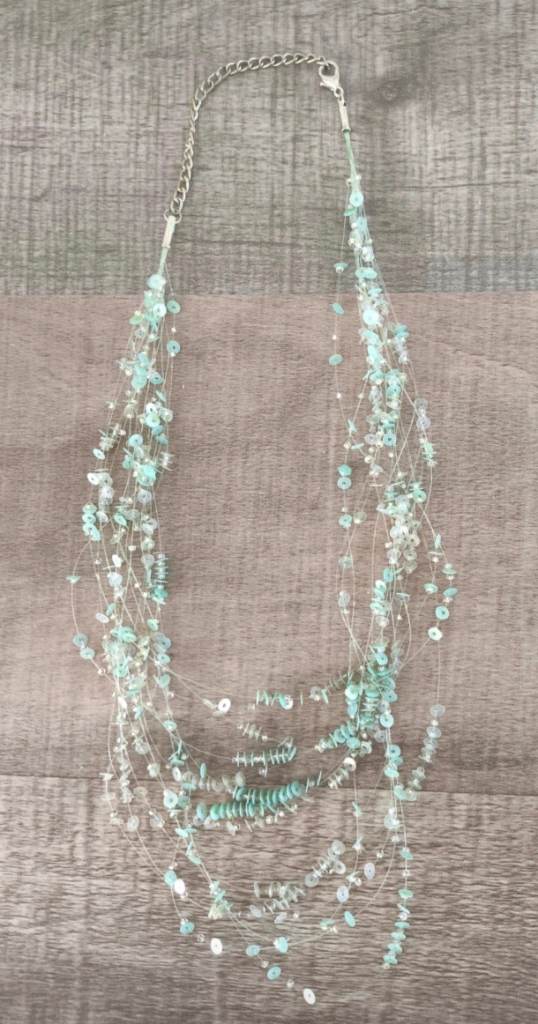 Gorgeous Multi-Strand Illusion Necklace