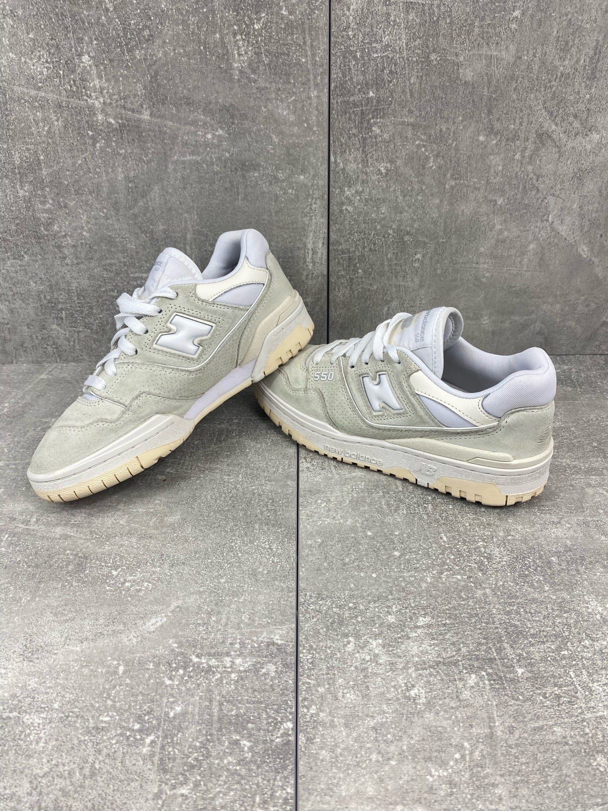 New Balance 550 Women’s Trainers - Grey Sail Suede - UK Size 5.5 - VGC!