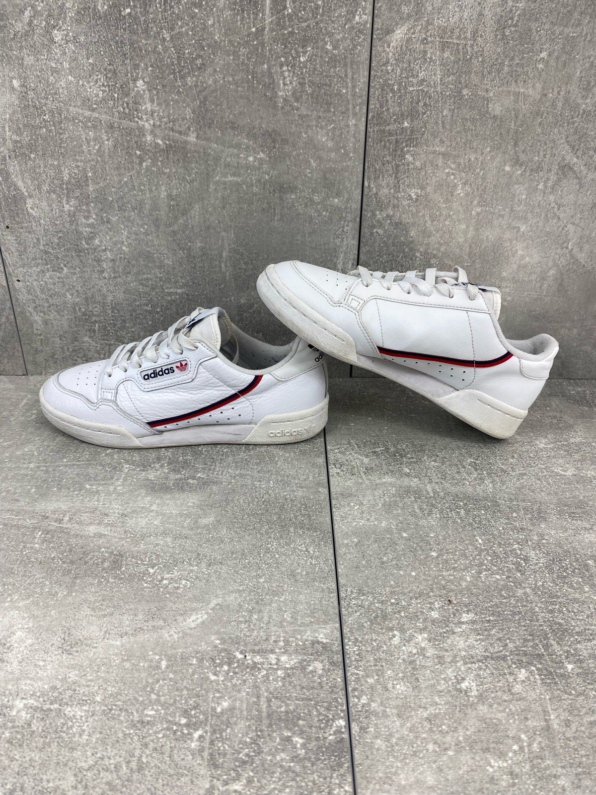 Adidas Originals Continental 80 Women’s Trainers - White/Navy/Red - UK 4.5