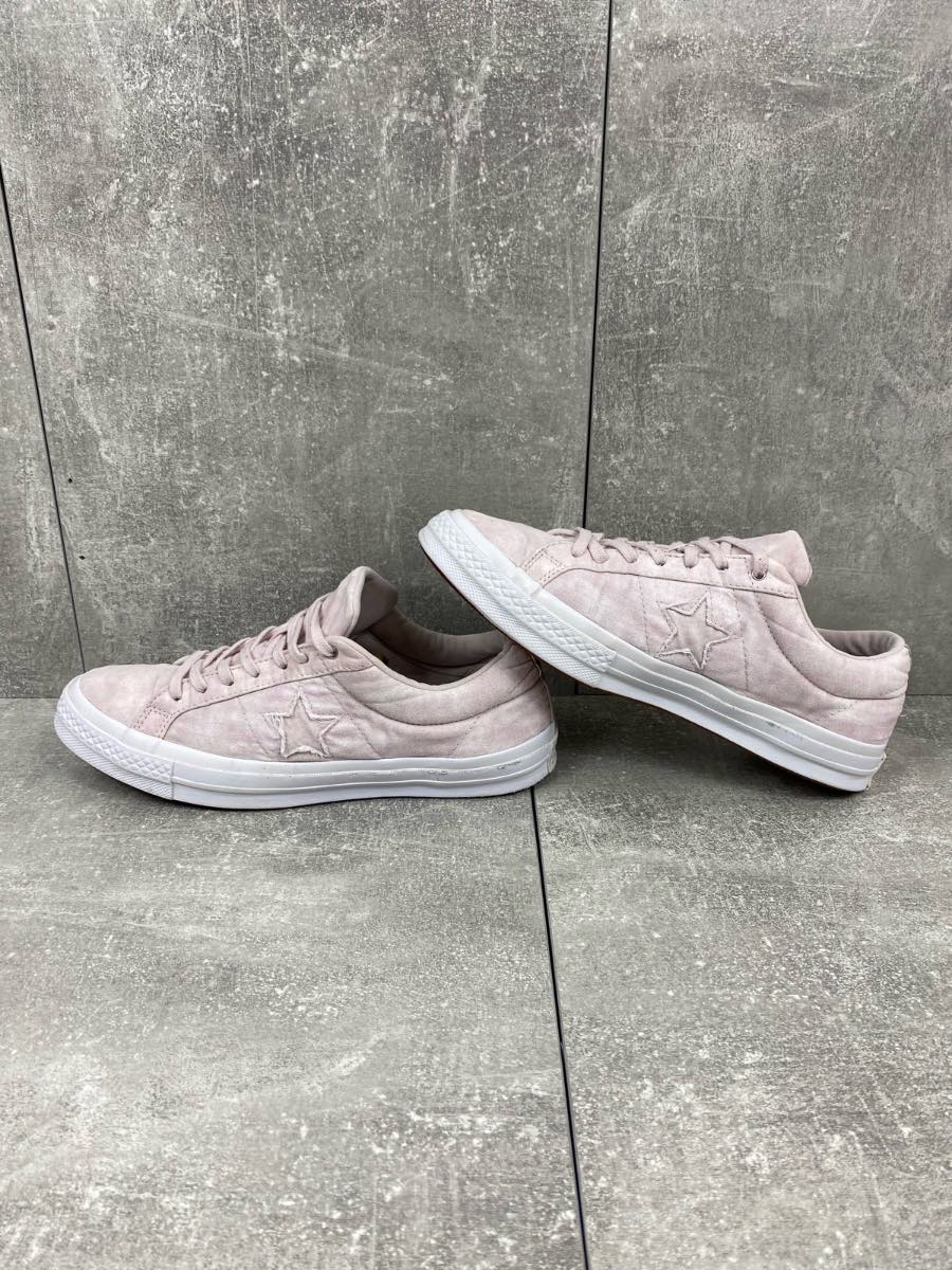 Premium Converse One Star Ox ‘Quilted Nubuck’ Trainers • Lilac Pale Pink • UK 9