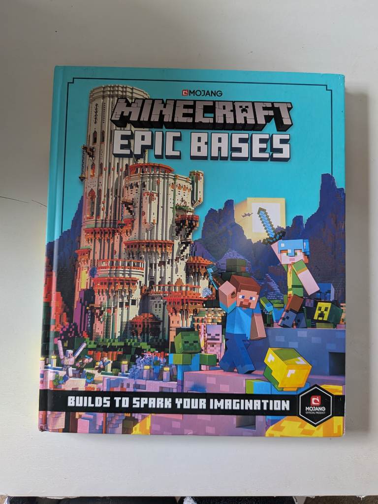 Official mojang Minecraft epic bases build guide book