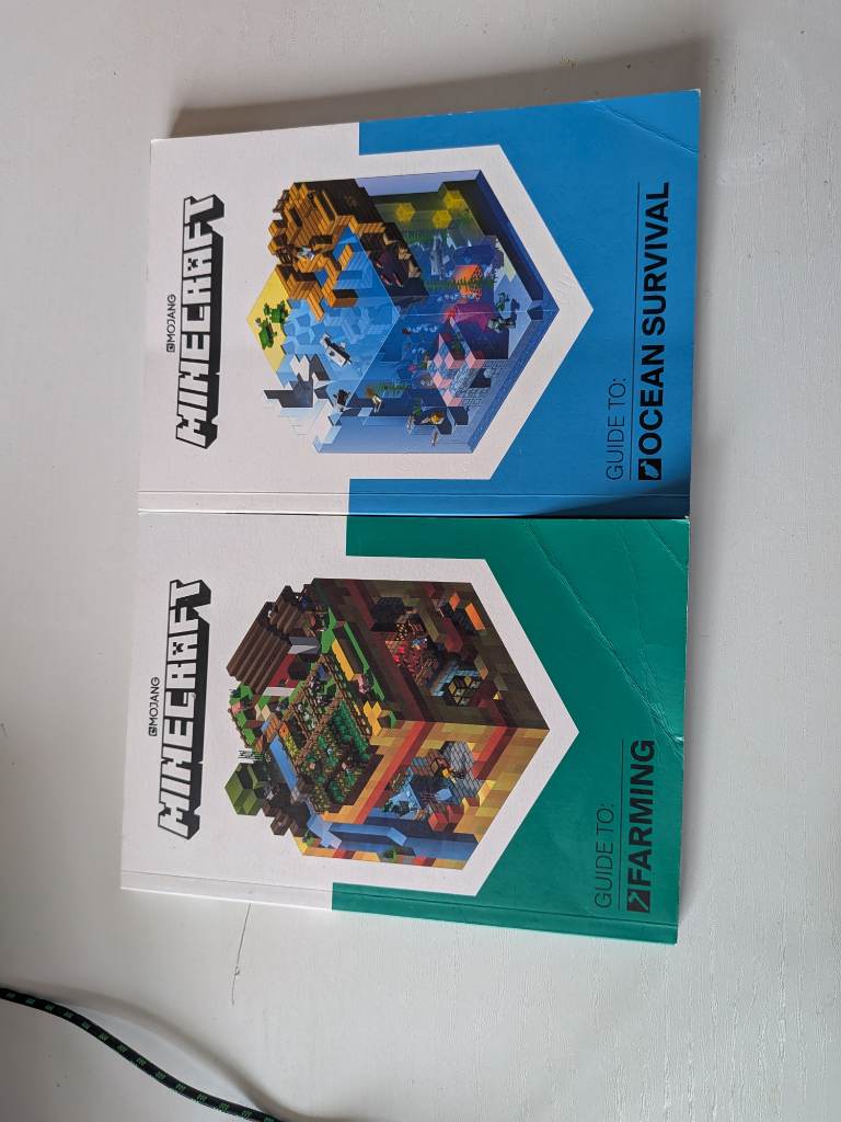 official mojang Minecraft guide to 0cean survival amd farming