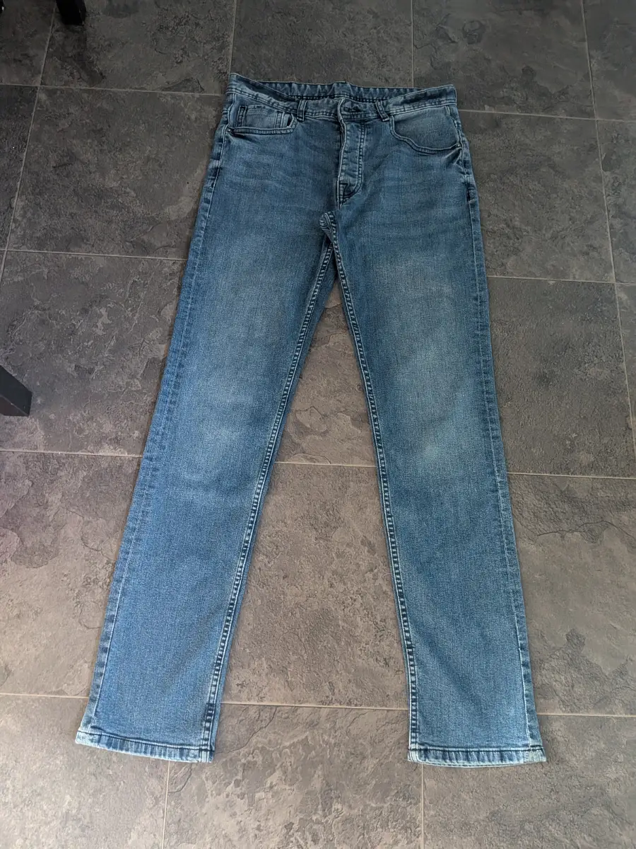 Primark Denim Co Authentic Men's Slim Straight Jeans - 32W x 32L (Tag 34L)