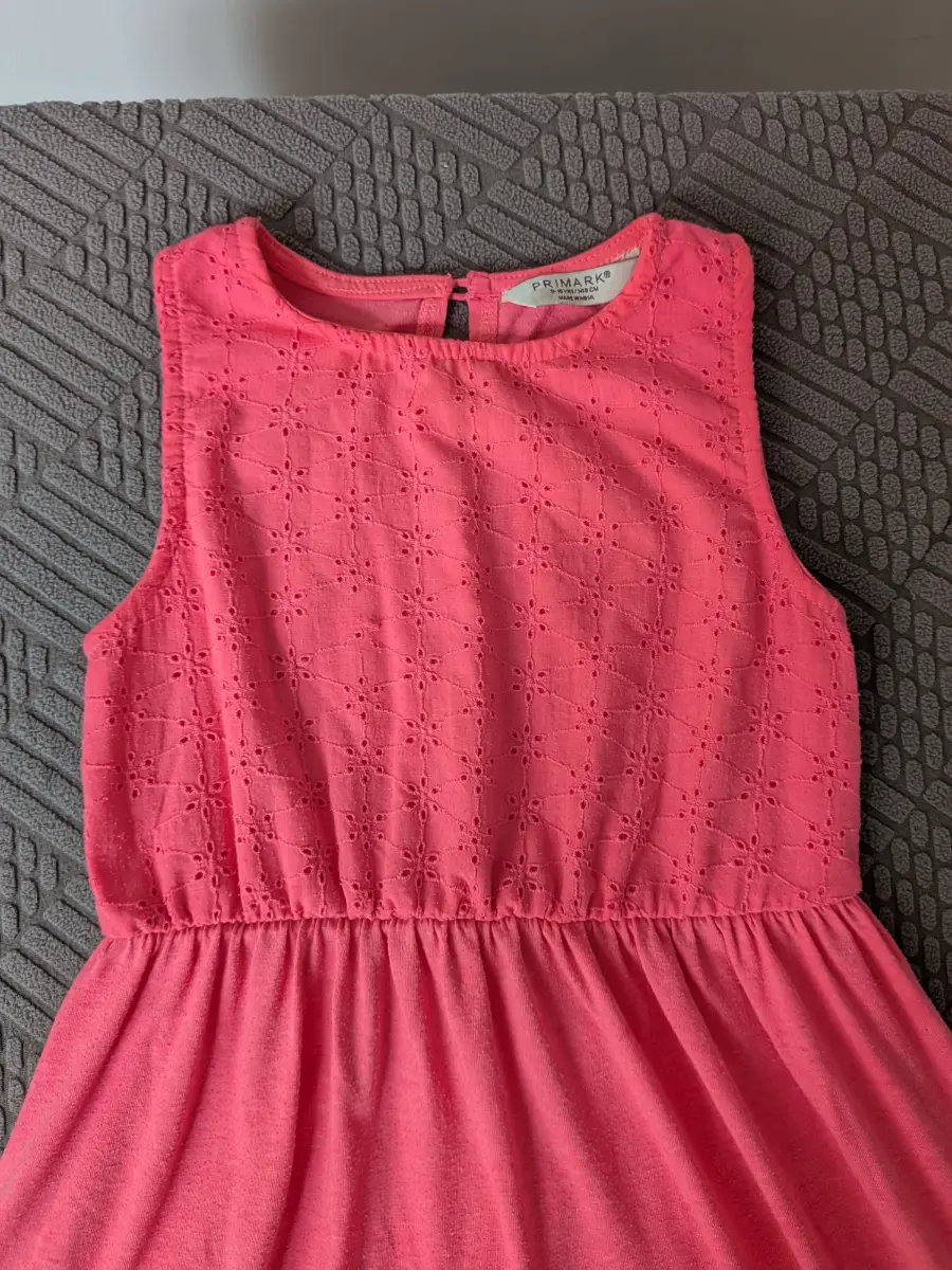 Pink Primark summer dress size 9-10 years ,140cm