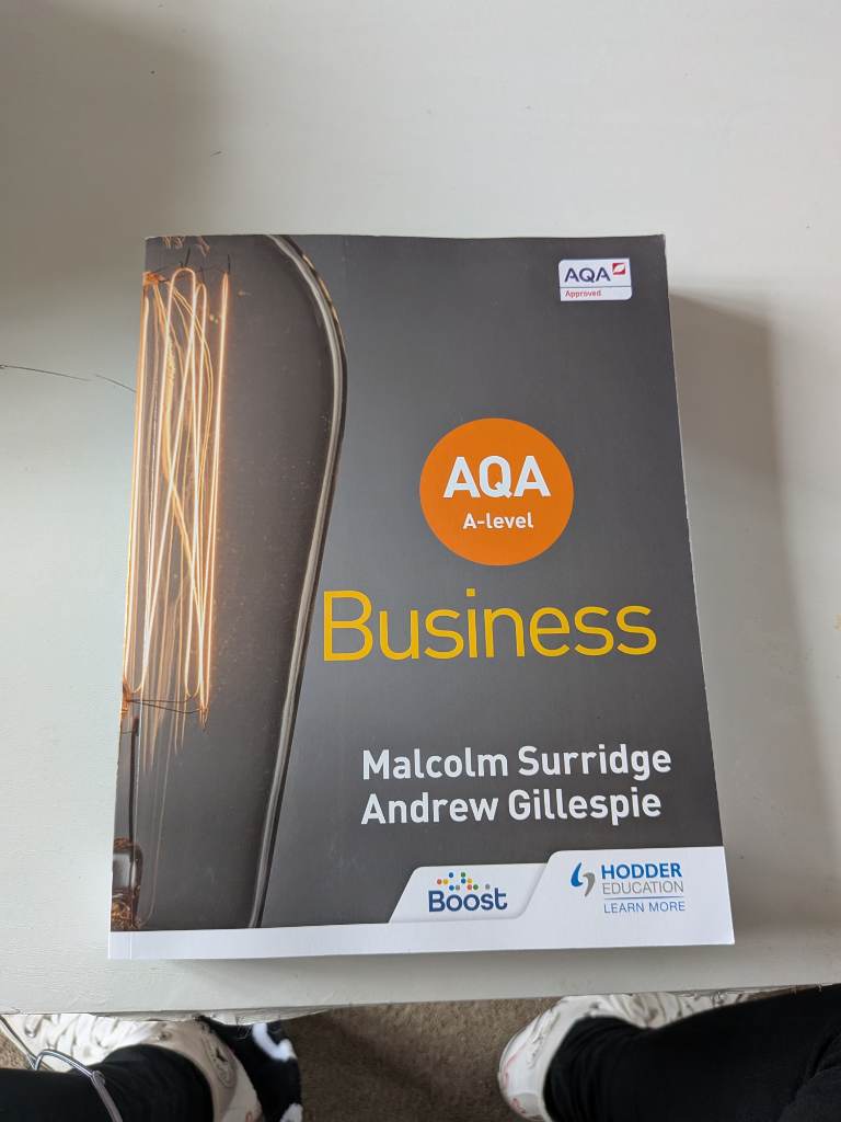 AQA A-level business text book .