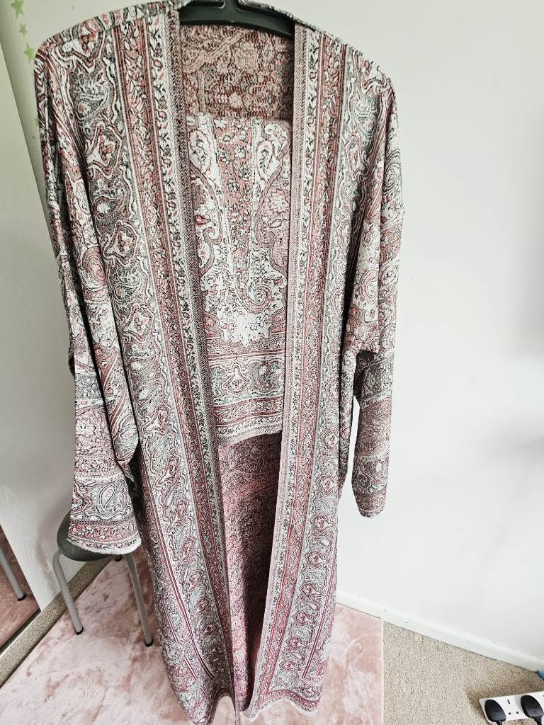 Pashmina abaya with scarf