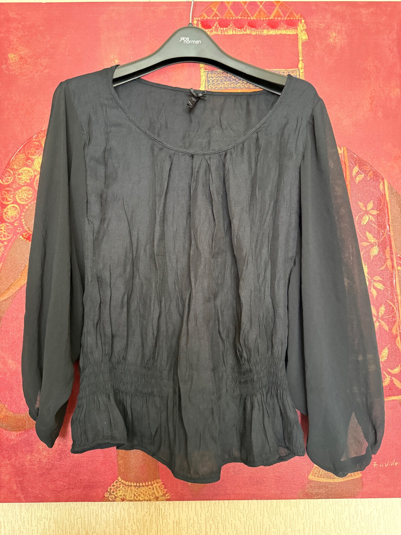 Next size M longsleeve blouse like top