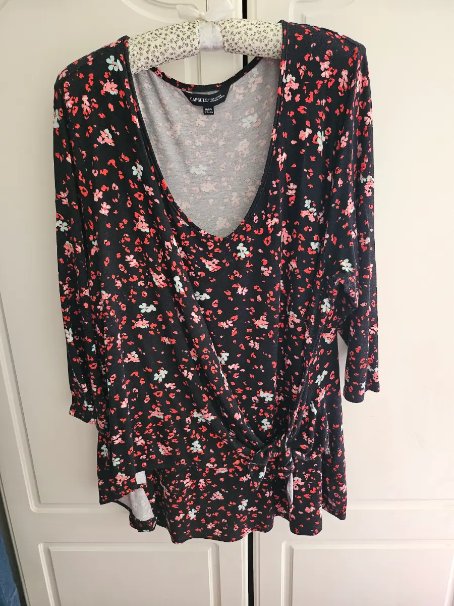 Floral Print Top UK Size 22