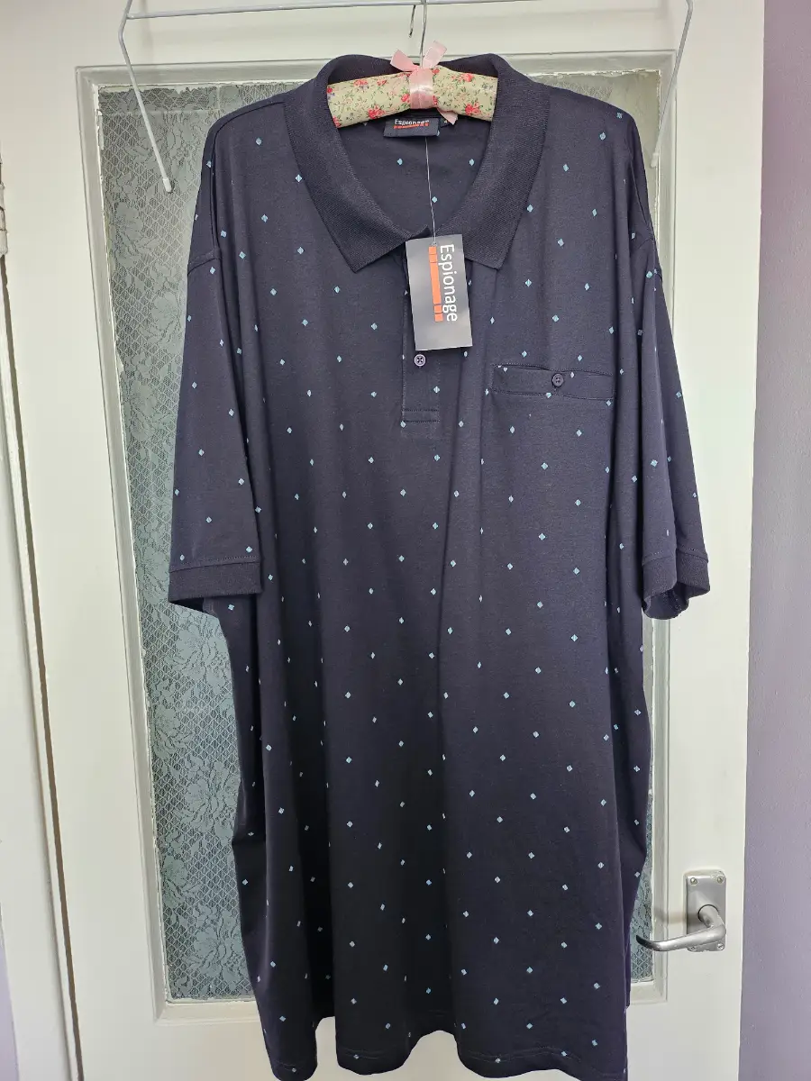 Espionage Polo Shirt Size 4XL