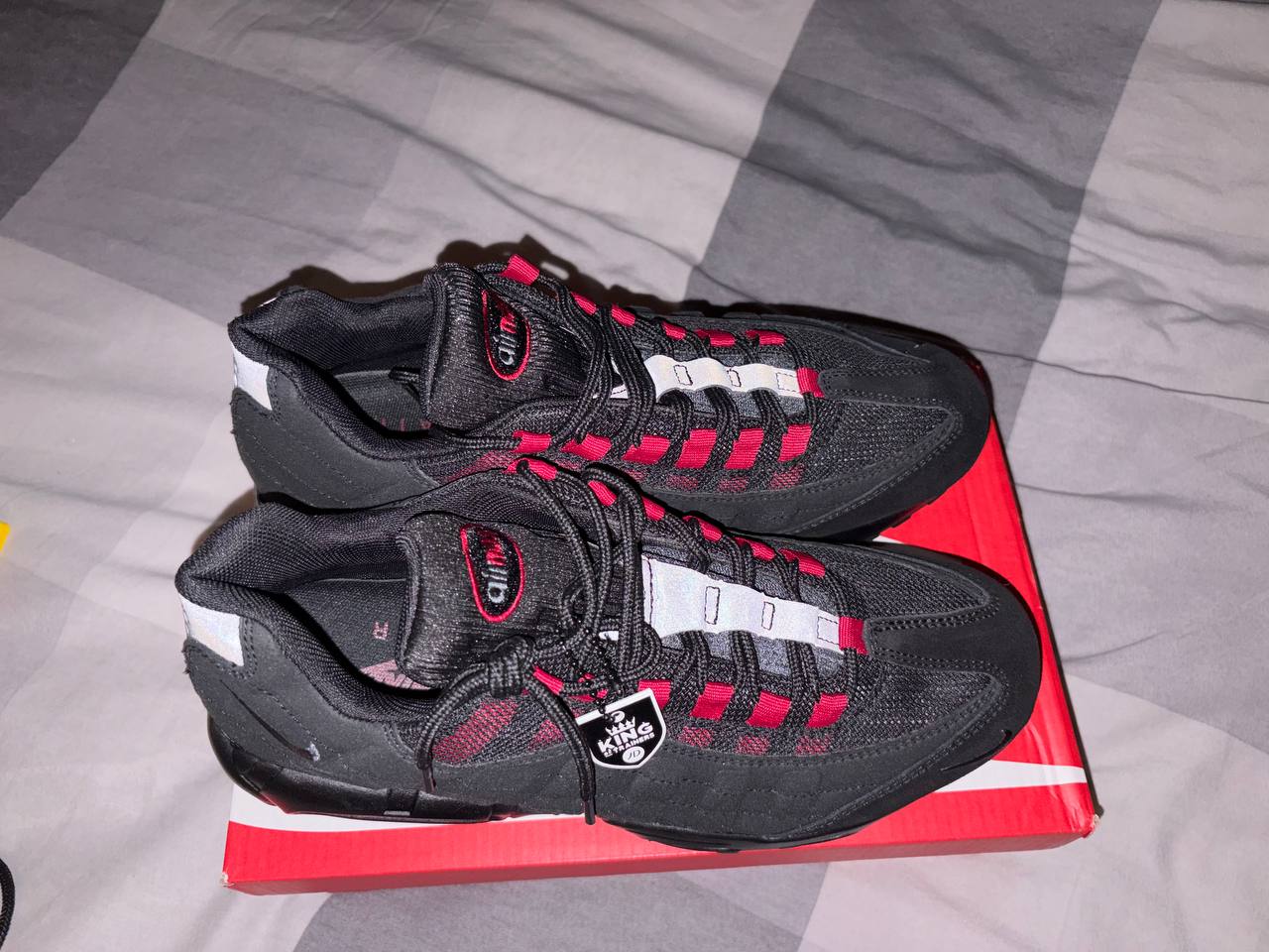 Nike Air 95 Black and Red