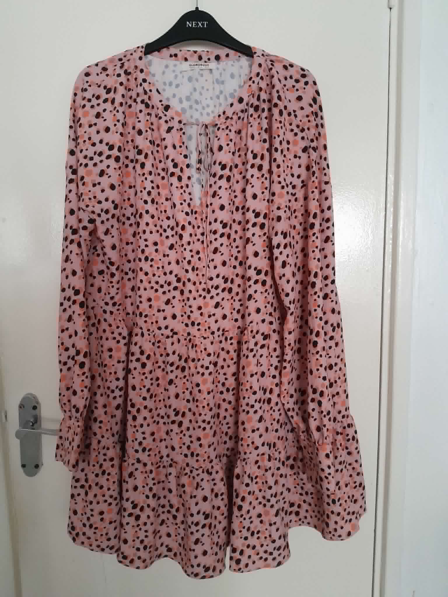 ladies size 14 oversized dress by glamorous