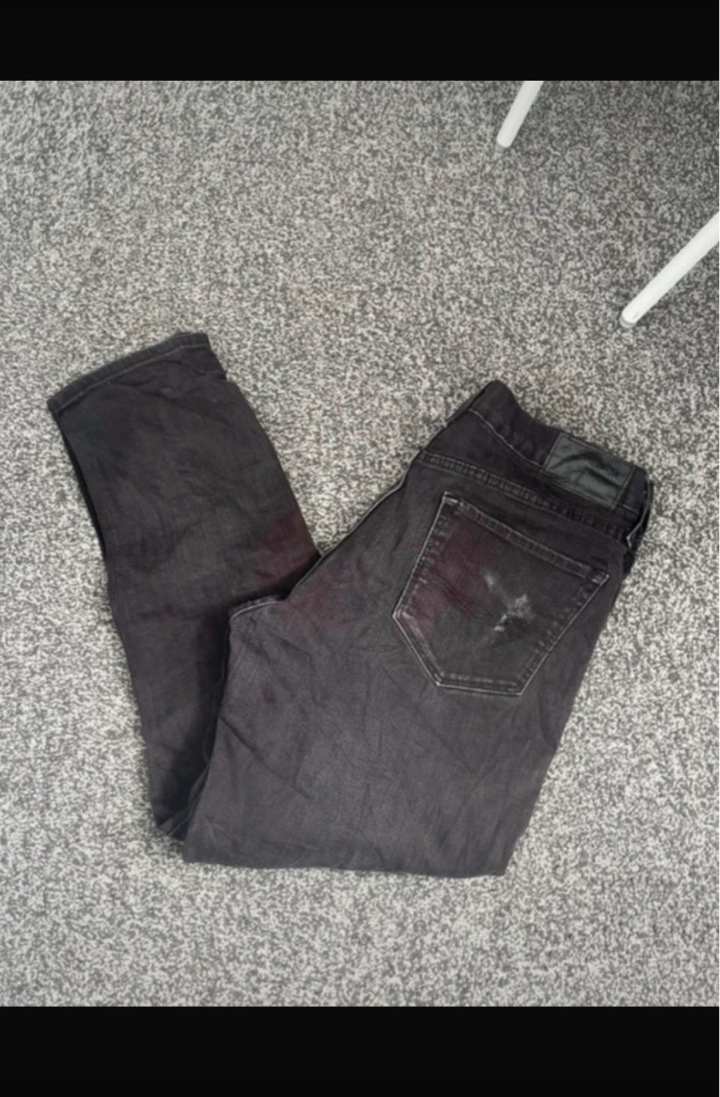 Levi's 216 Slim Men's Jeans Black Denim, Size W34 L30