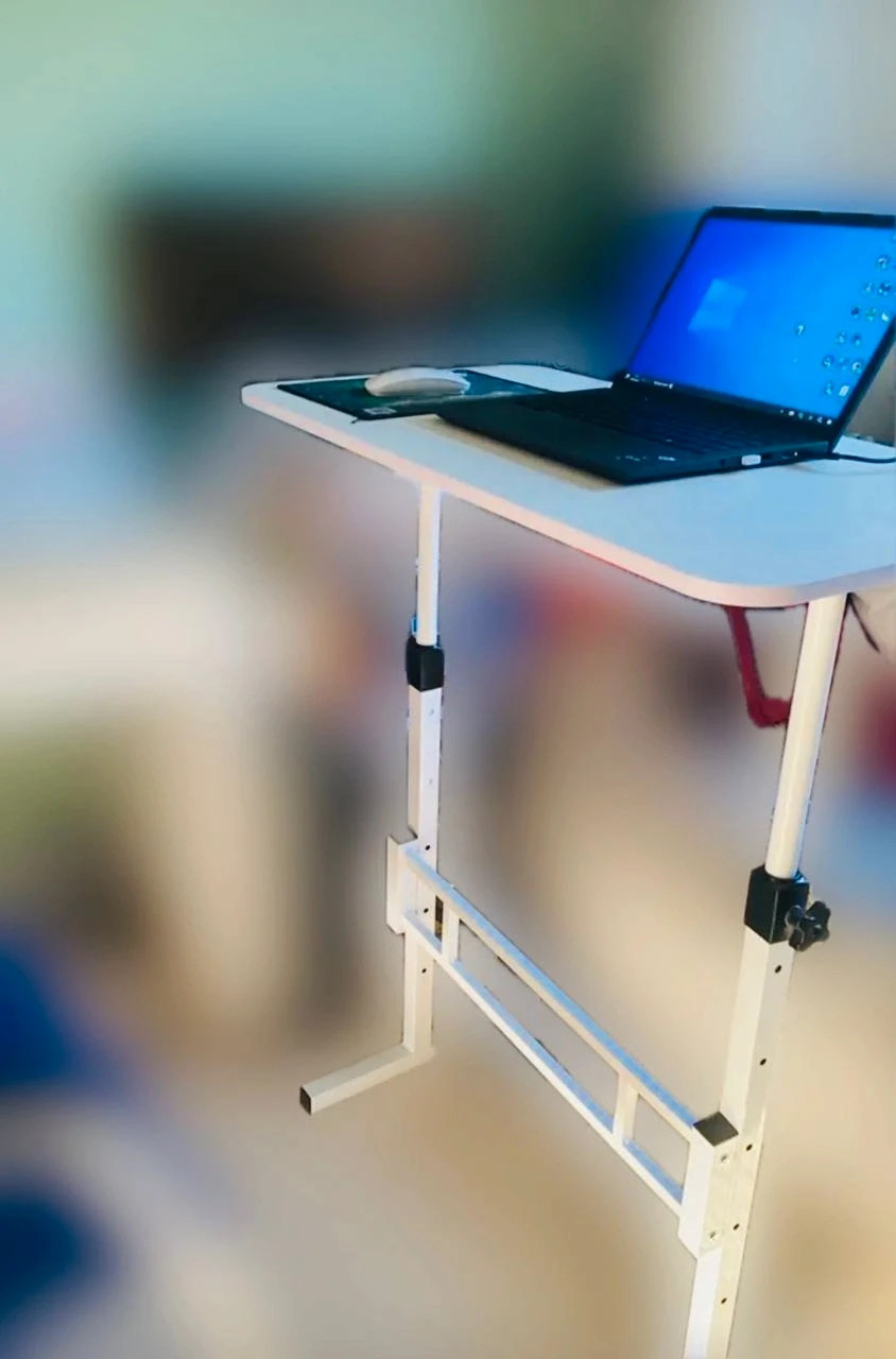 Laptop Table 80x40 white