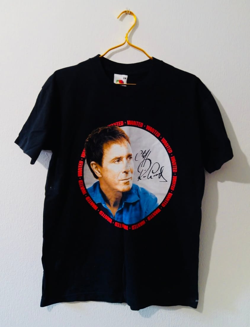 Bnwot Men’s Fruit of the Loom Black Wanted Tour T-Shirt Medium Cotton All Seasons Outwear Indoors