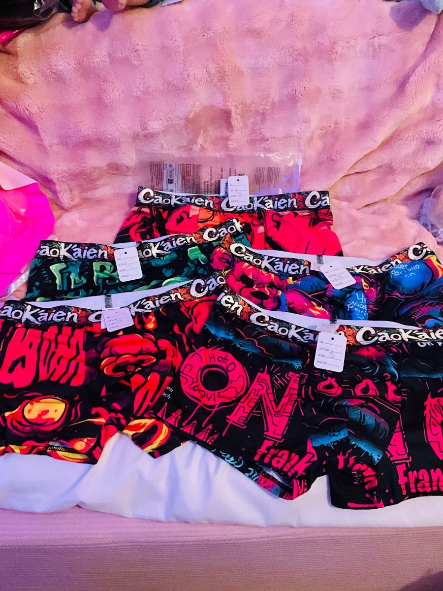 5pc colorful briefs S