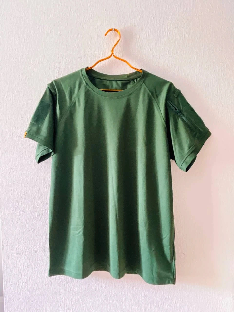 Bnwt Men's Green Cargo T-shirt M Casual Outdoor All Seasons Hiking Cycling