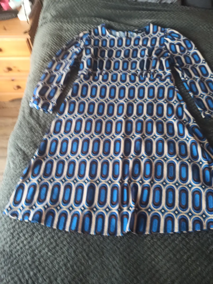Ladies geometric design dress