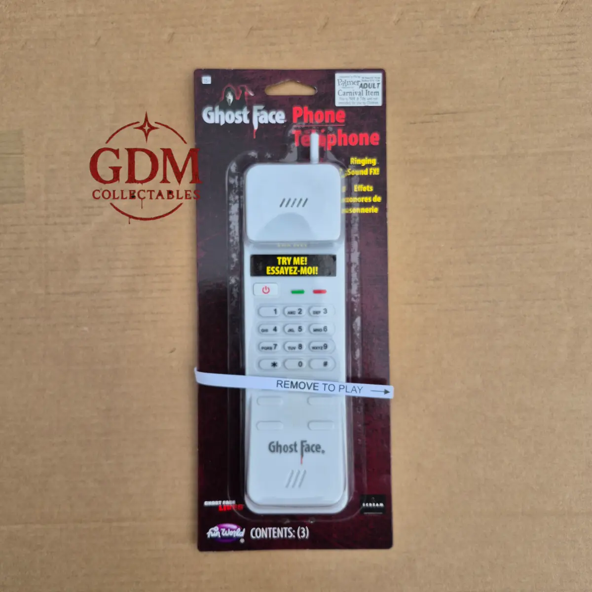 Ghost Face Phone with Ringing Sound FX!