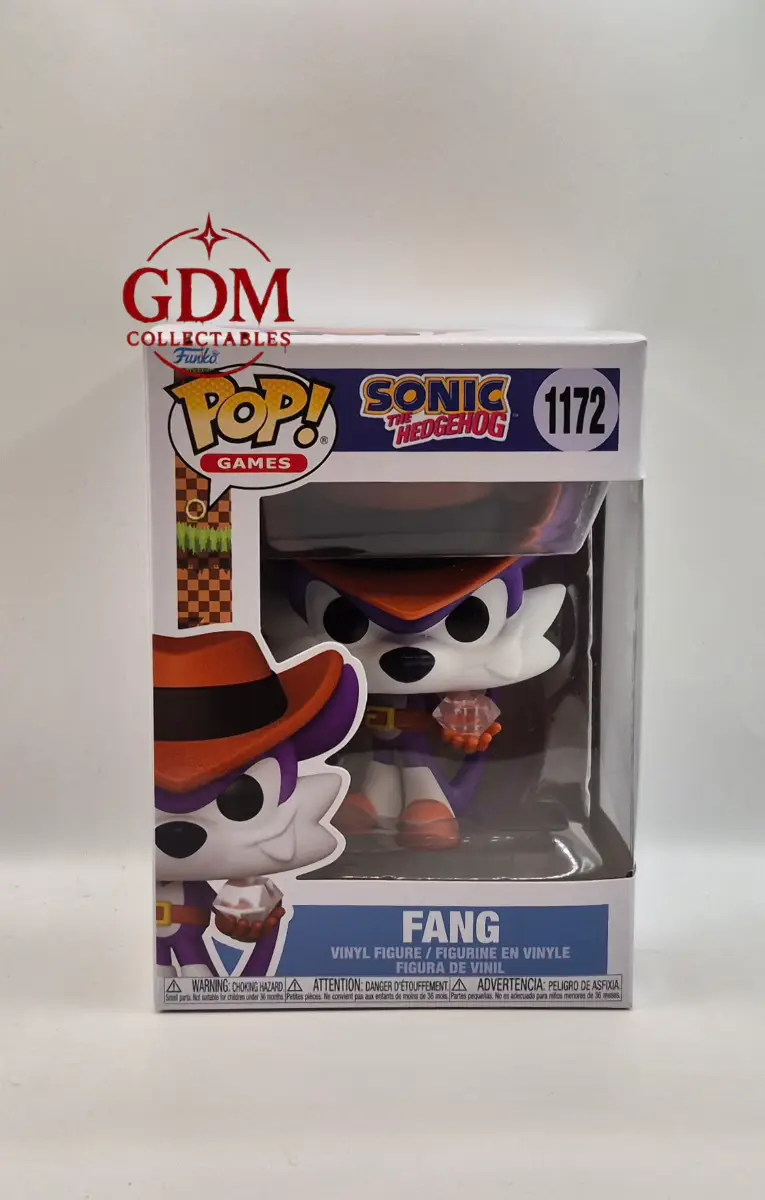 Funko Pop Sonic! Fang The Hunter #1172 Pop Games Vinyl Figure