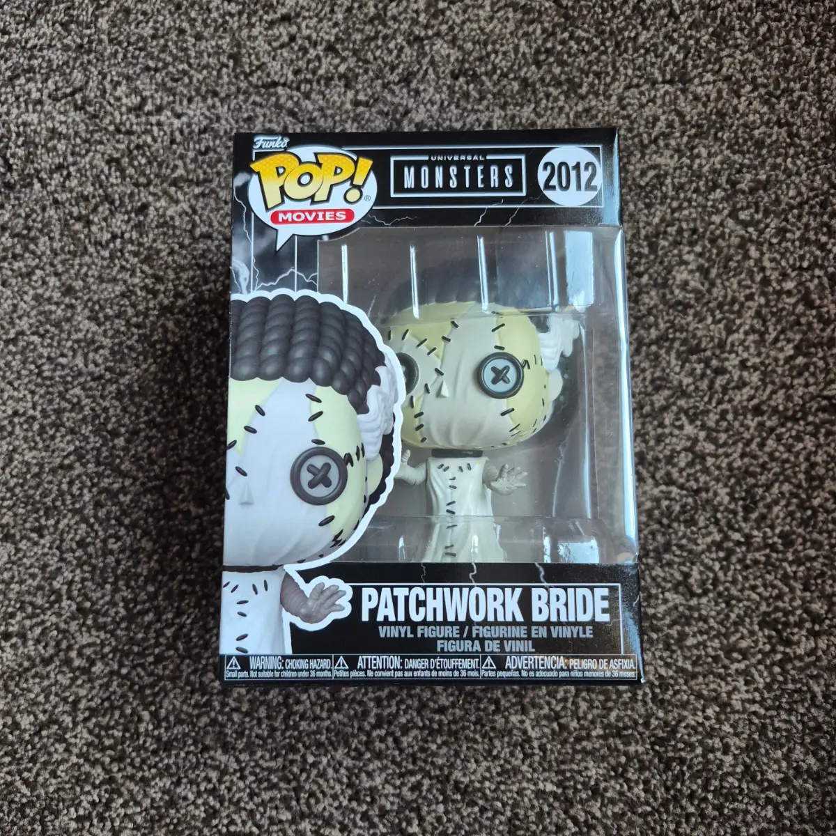 Universal Monsters Funko Pop Patchwork Bride #2012 Pop Movies Vinyl Figure