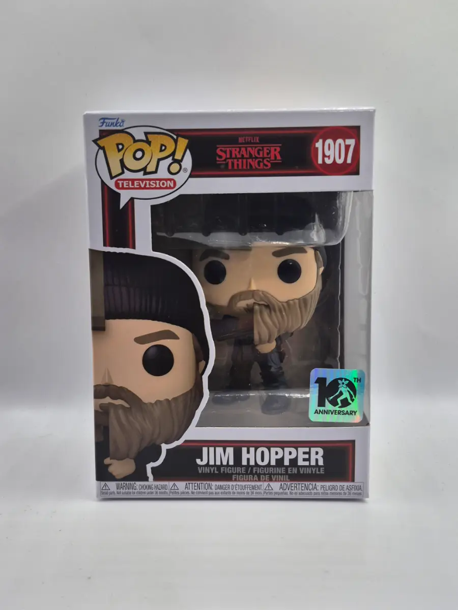 Stranger Things Funko Pop Jim Hopper Split #1907 Pop Television Vinyl Figure