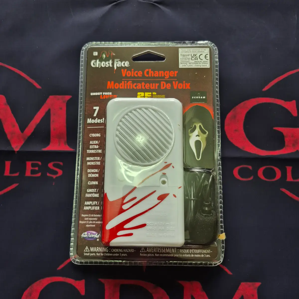 Ghost Face 25th Anniversary Deluxe Voice Changer