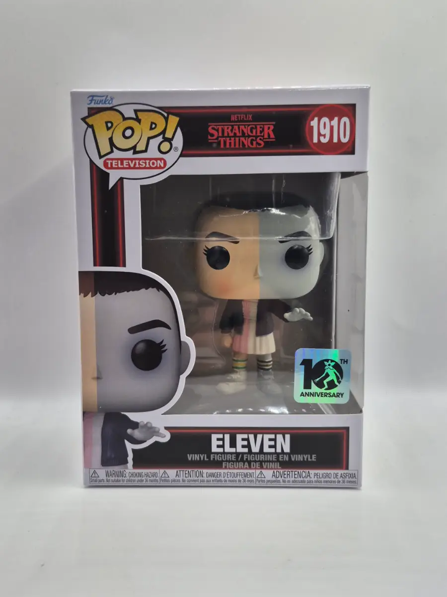 Stranger Things Funko Pop Eleven Split #1910 Pop Television Vinyl Figure
