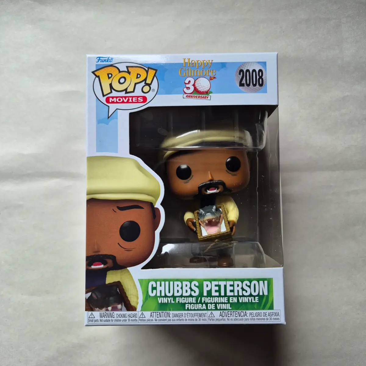 Happy Gilmore Funko Pop 30th Anniversary Chubbs Peterson #2008