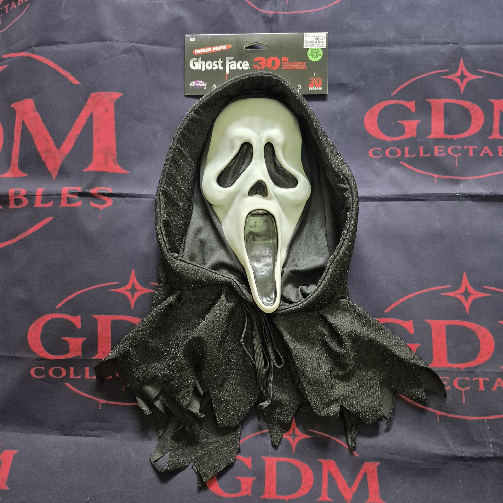 Ghost Face 30th Anniversary Mask by Fun World