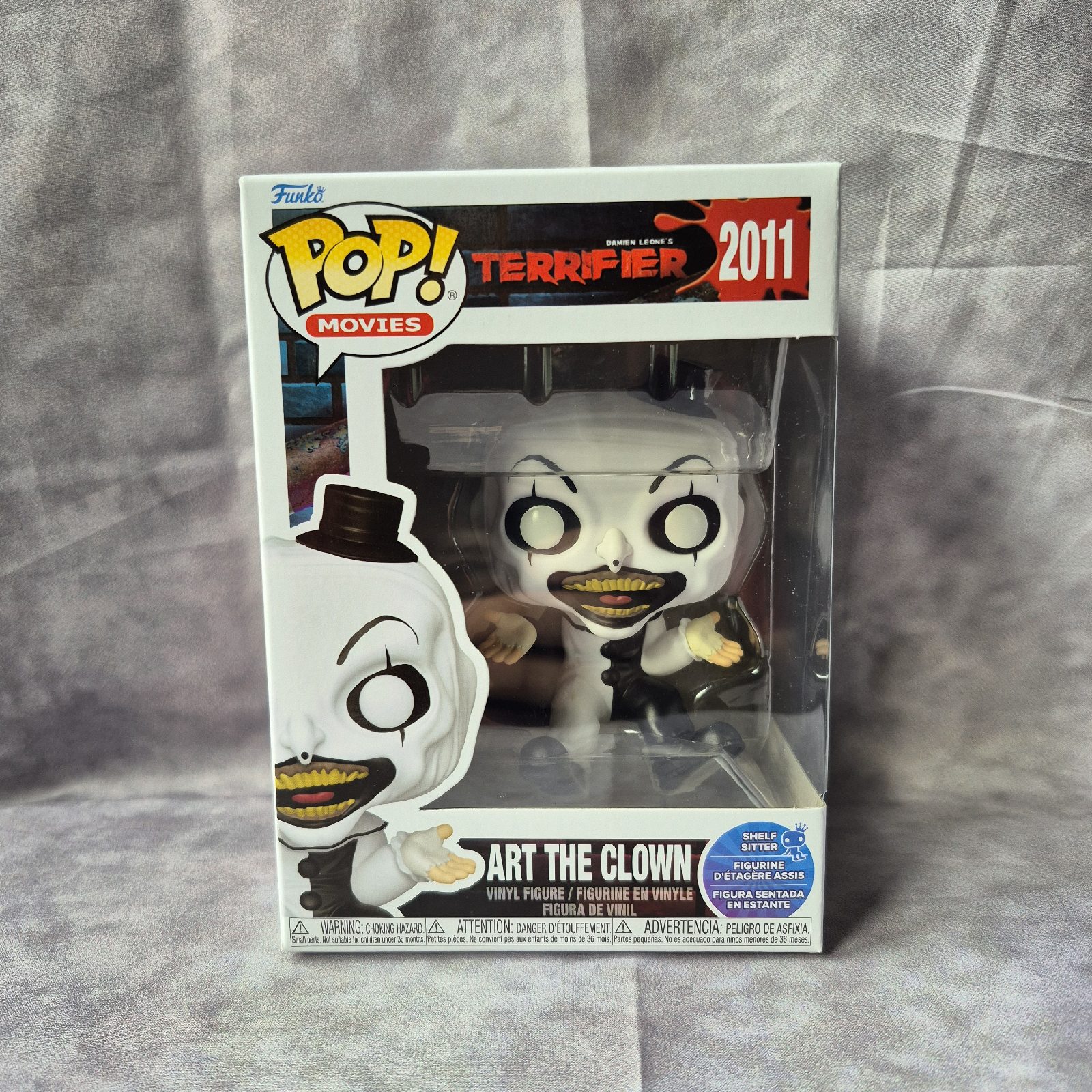 Funko Pop Art The Clown Shelf Sitter #2011 Pop Movies Vinyl Figure