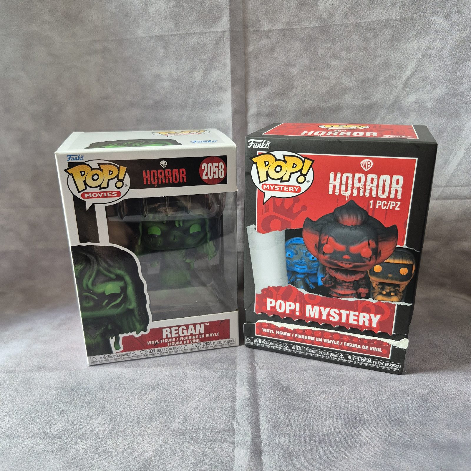 Funko Pop Mystery Horror Regan #2058 with Pop Card
