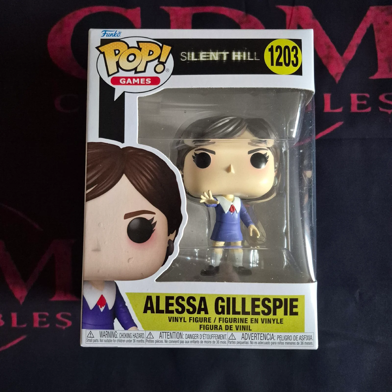 Silent Hill Funko Pop Alessa Gillespie #1203 Pop Games Vinyl Figure