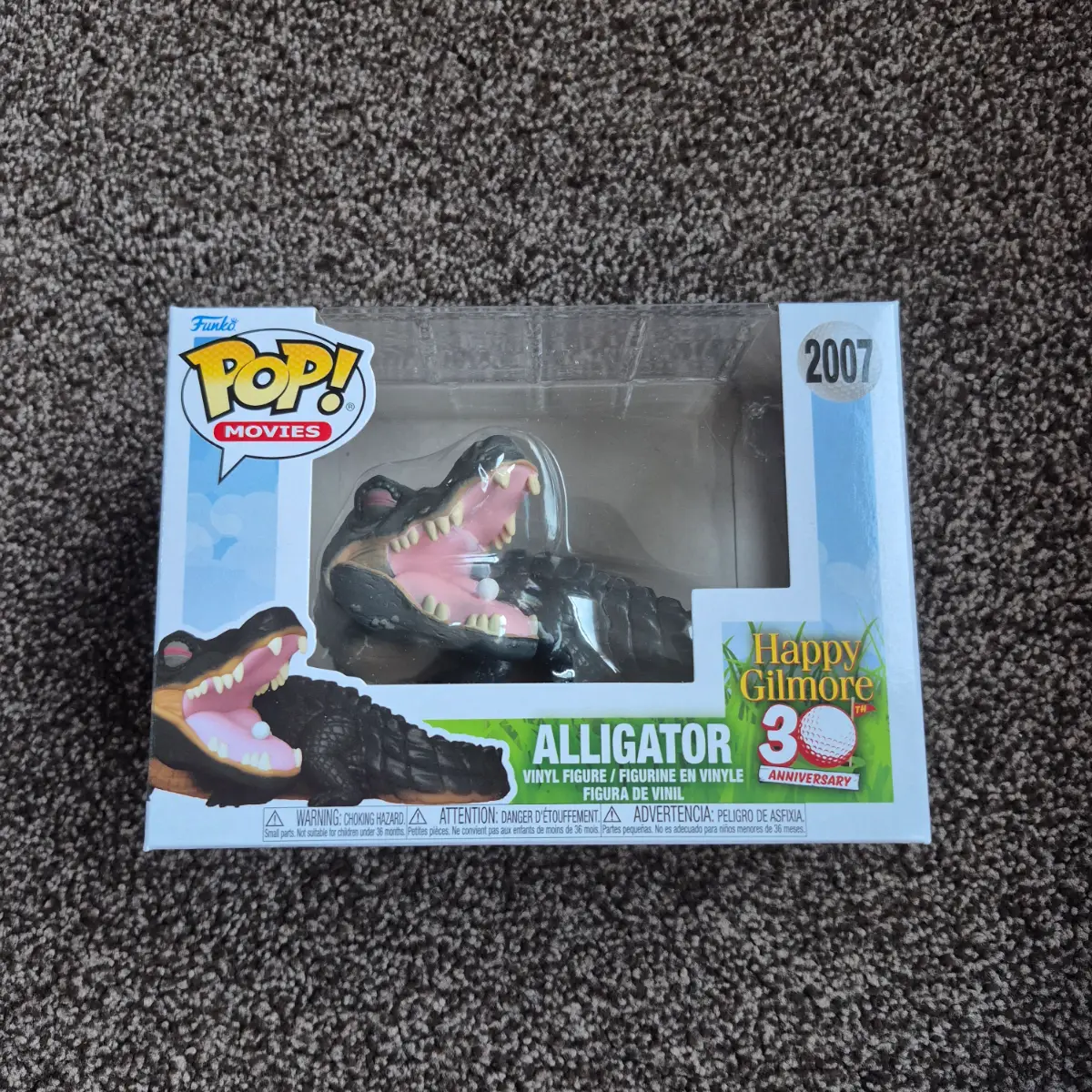 Happy Gilmore Funko Pop 30th Anniversary Alligator #2007