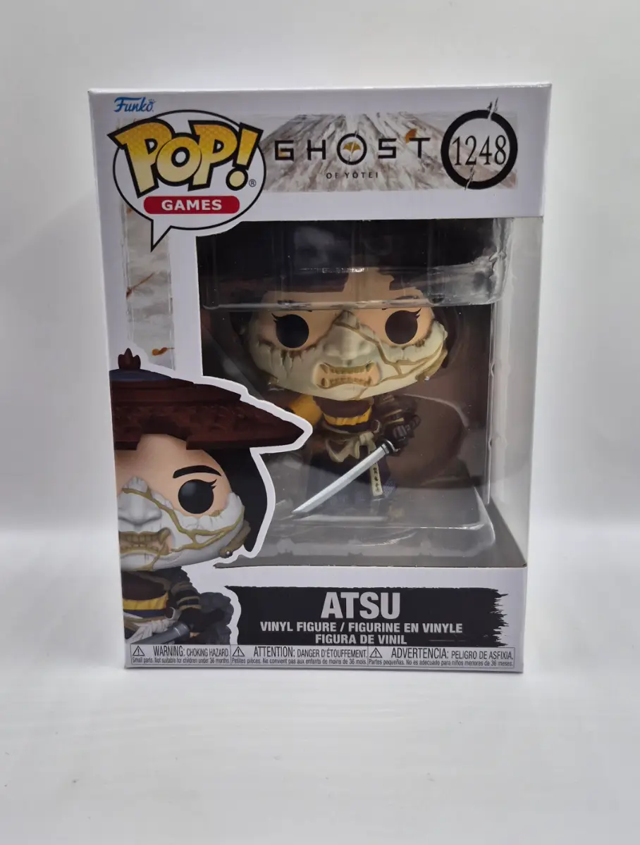 Ghost of Yotei Funko Pop Atsu #1248 Pop Games Vinyl Figure