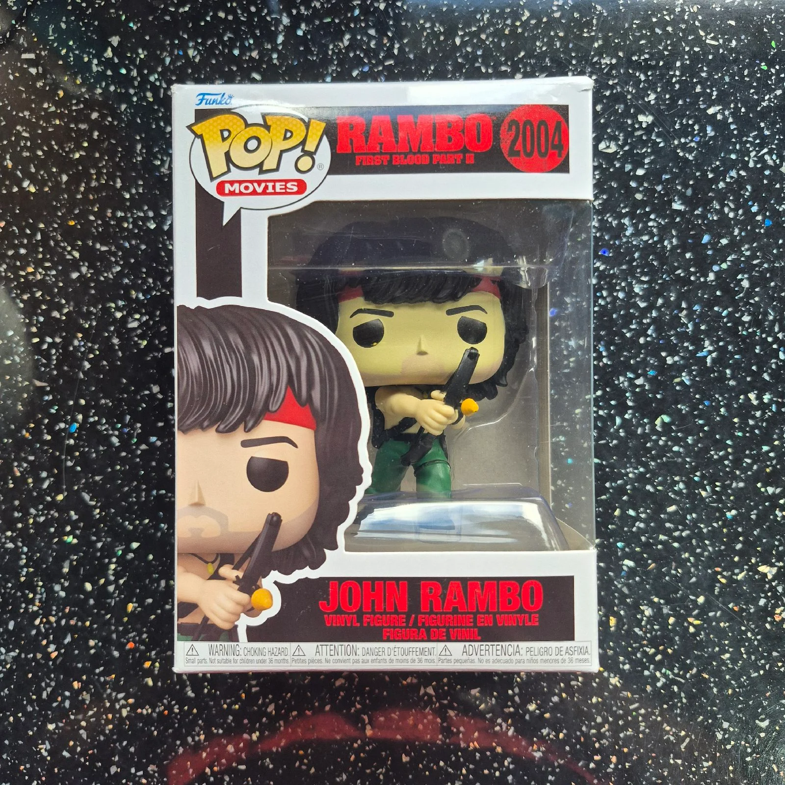Funko Pop John Rambo with Bow #2004 First Blood Part