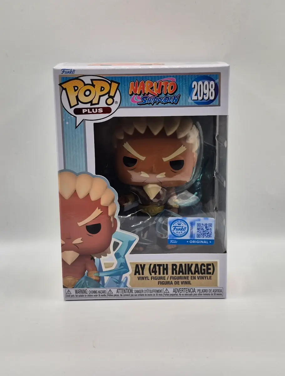 Naruto Shippuden Funko Pop Ay (4th Raikage) #2098 Pop Plus Vinyl Figure