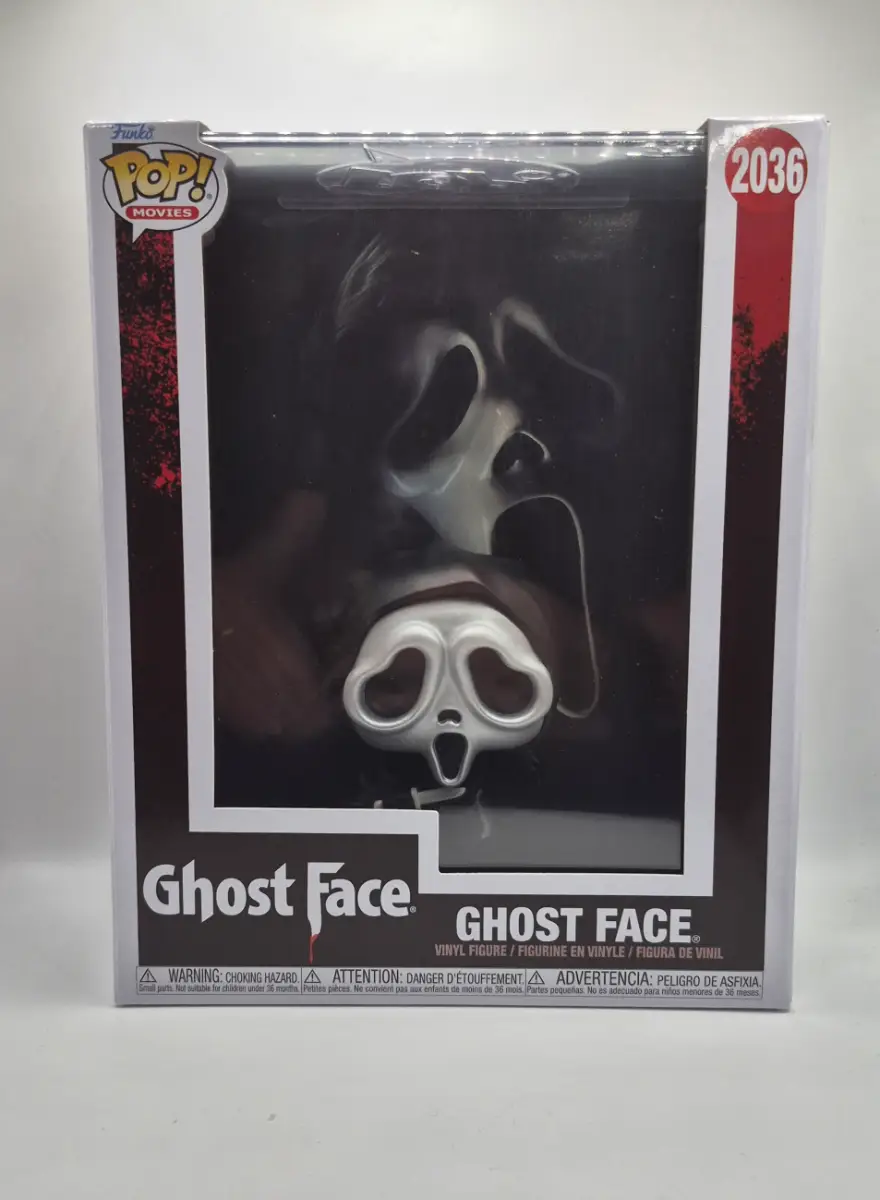 Funko Pop Ghost Face VHS Cover #2036 Pop Movies Vinyl Figure