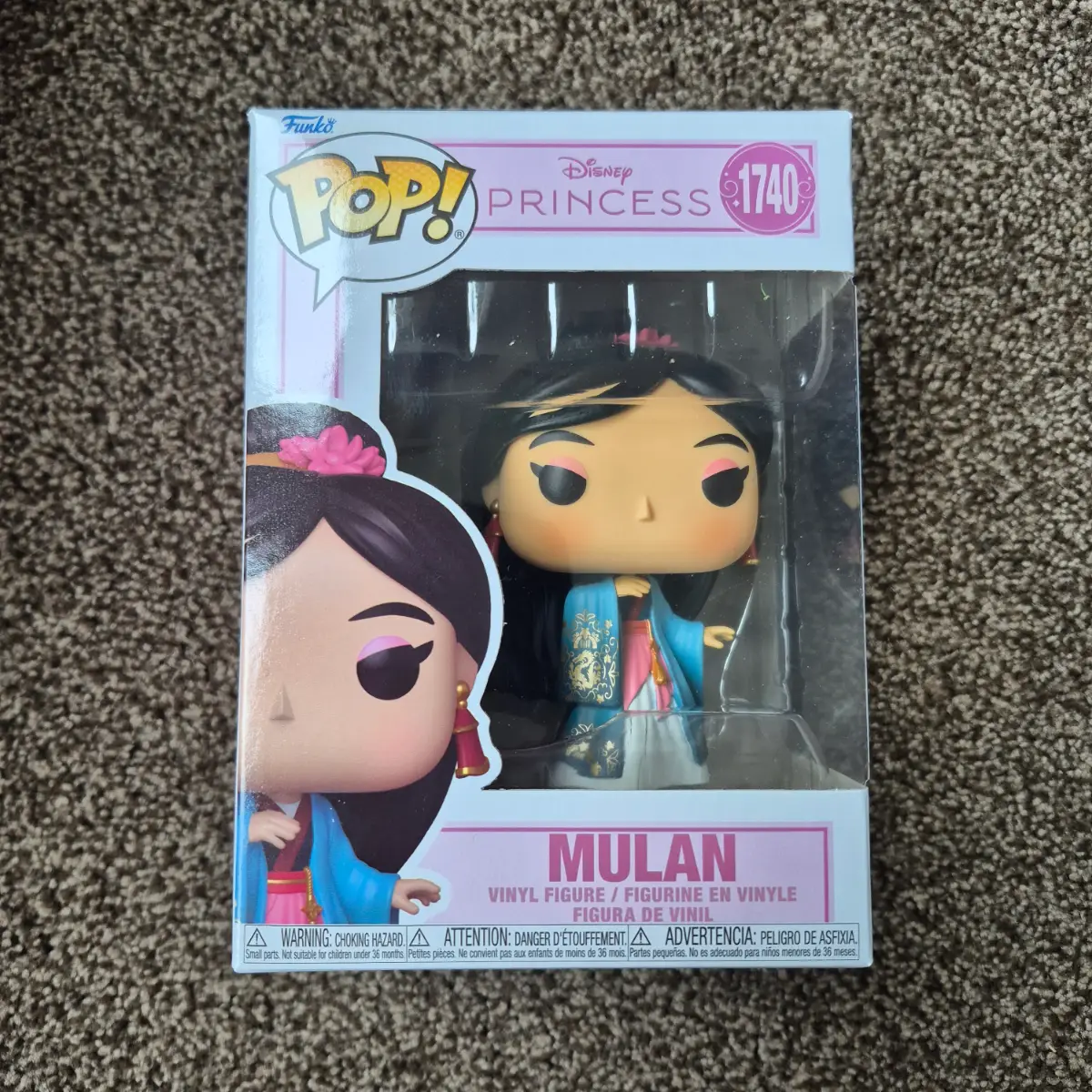 Disney Princess Funko Pop Mulan #1740 Pop Vinyl Figure