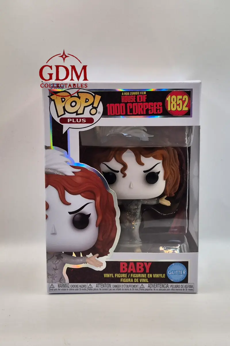 Funko Pop House Of 1000 Corpses Baby (Glitter) #1852 Pop Plus Vinyl Figure