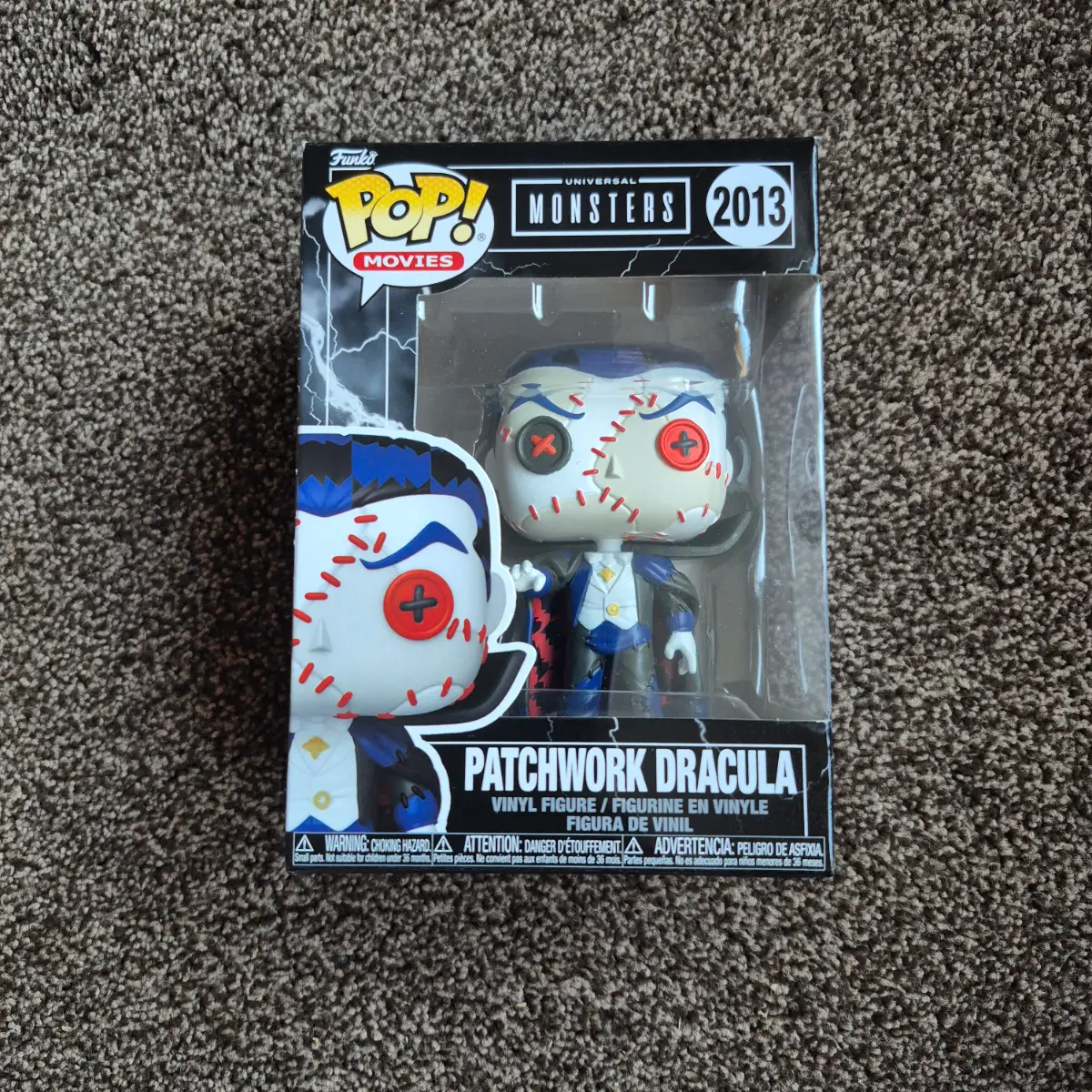 Universal Monsters Funko Pop Patchwork Dracula #2013 Pop Movies Vinyl Figure